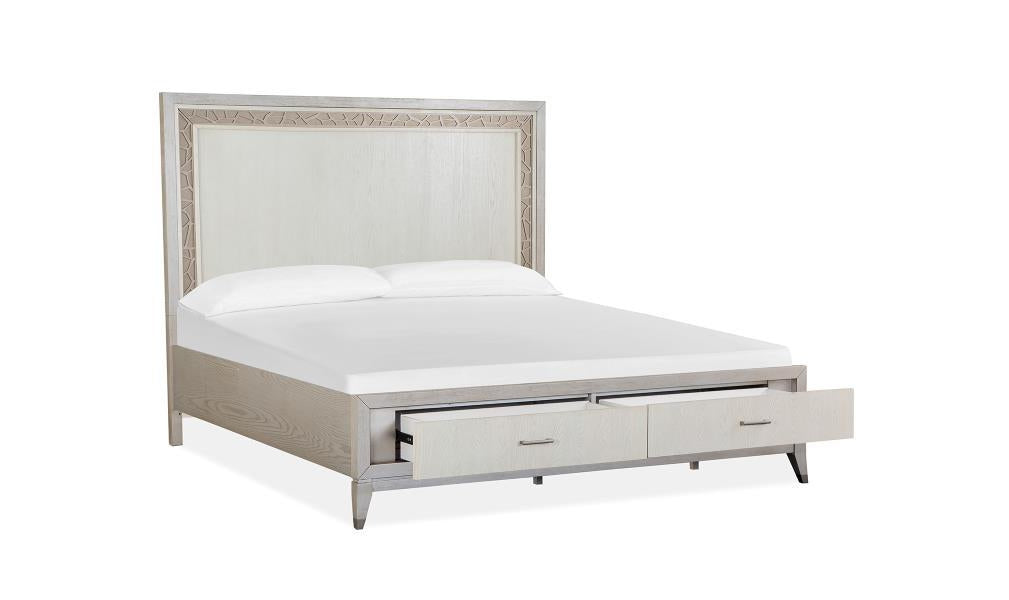 Magnussen Illustration King Panel Storage Bed - Image 4